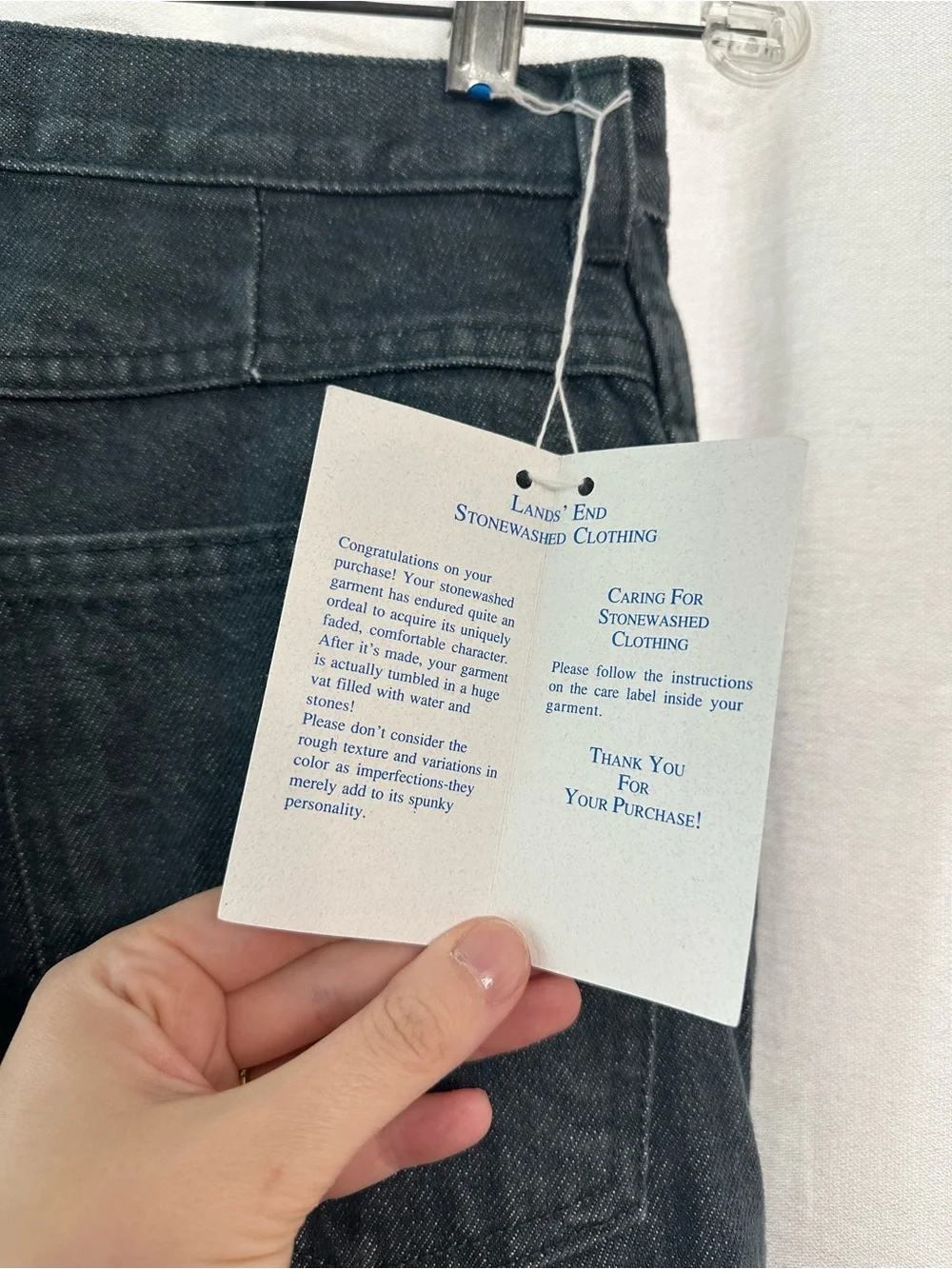 NWT Vintage High Waist 100% Cotton Dark Teal Jeans Size 10